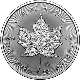 Moneda argint Maple Leaf (Frunza de Artar) Canada 1 oz 2026